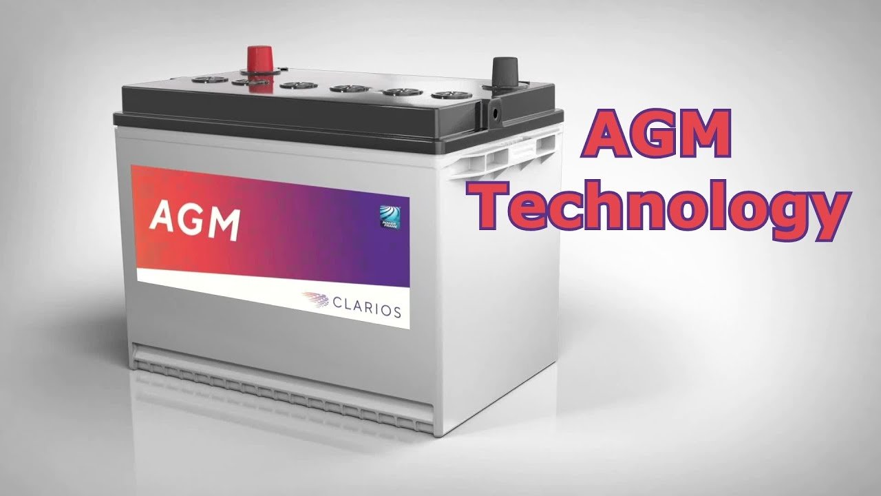 absorbent glass mat agm battery​