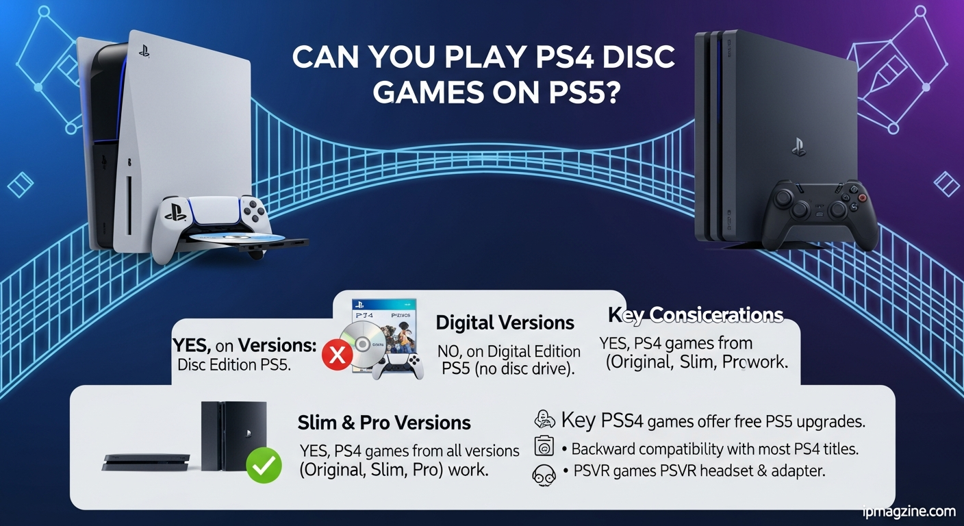 can you play ps4 disc games on ps5