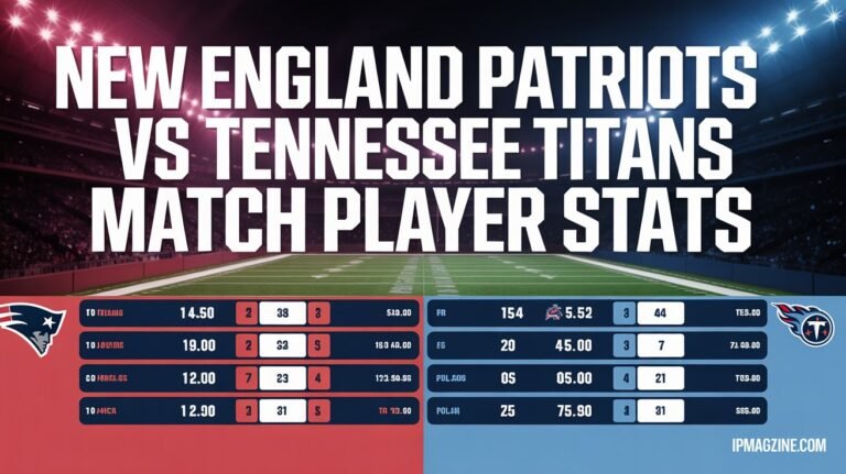 new england patriots vs tennessee titans match player stats