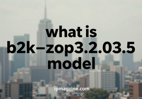 what is b2k-zop3.2.03.5 model
